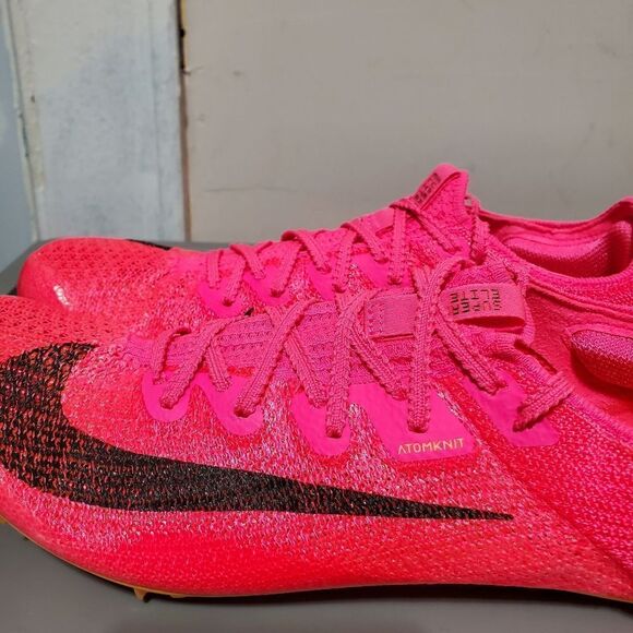 Nike Zoom Superfly Elite 2 Mens Sz 9 Sprinter Shoe Pink/Black New With Bag - Picture 12 of 14